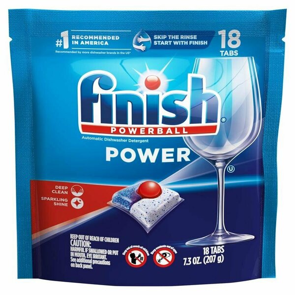 Finish Powerball Fresh Scent Pods Dishwasher Detergent 7.3 oz, 18PK 5170099666